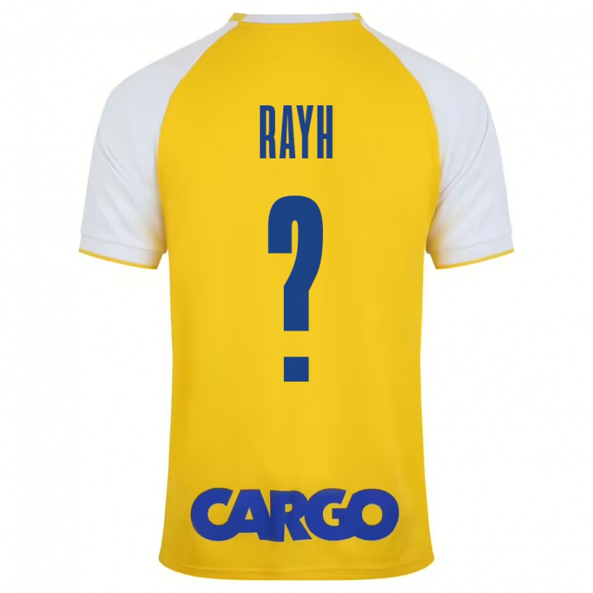 Niño Camiseta Guy Rayh #0 Amarillo Blanco 1ª Equipación 2024/25 La Camisa Argentina