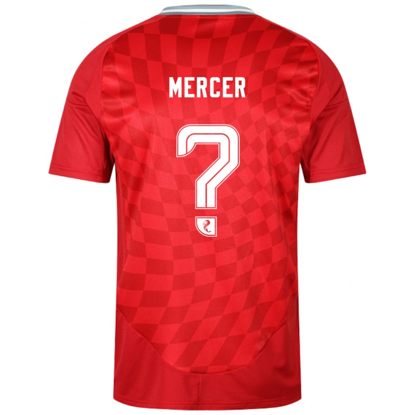 Niño Camiseta Jamie Mercer #0 Rojo 1ª Equipación 2024/25 La Camisa Argentina