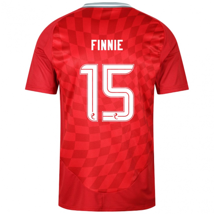 Niño Camiseta Maddison Finnie #15 Rojo 1ª Equipación 2024/25 La Camisa Argentina