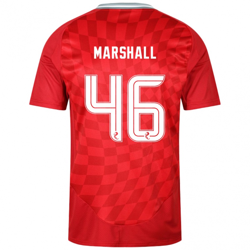 Niño Camiseta Findlay Marshall #46 Rojo 1ª Equipación 2024/25 La Camisa Argentina