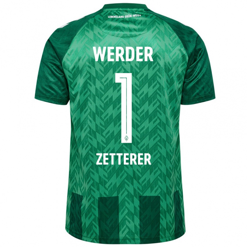 Niño Camiseta Michael Zetterer #1 Verde 1ª Equipación 2024/25 La Camisa Argentina