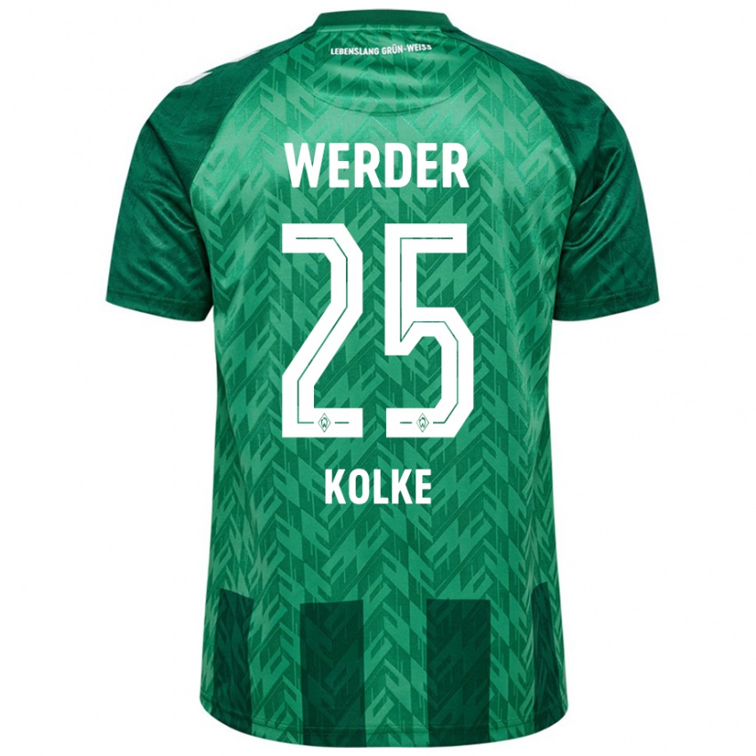 Niño Camiseta Markus Kolke #25 Verde 1ª Equipación 2024/25 La Camisa Argentina