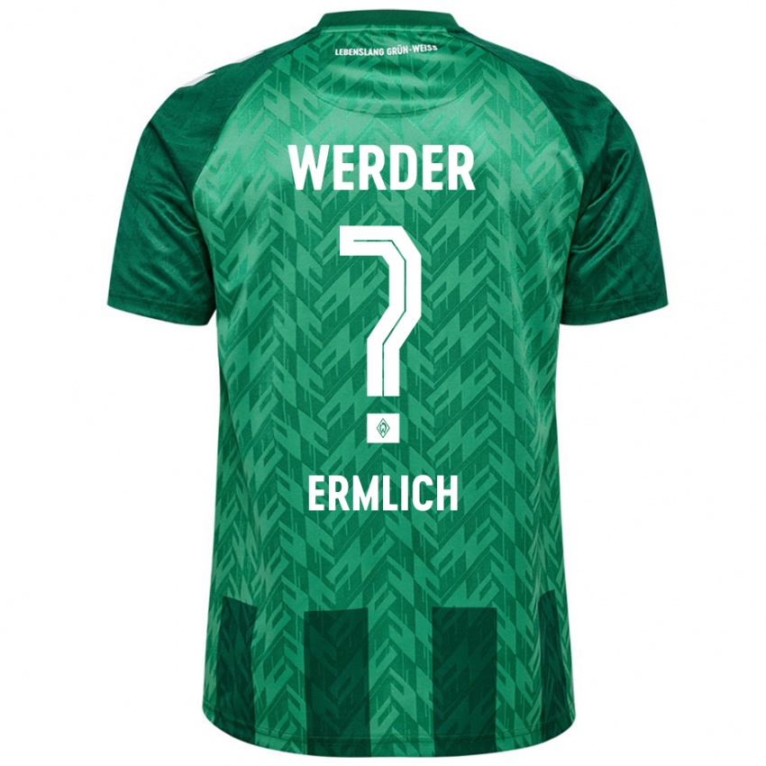 Niño Camiseta Kjell Ermlich #0 Verde 1ª Equipación 2024/25 La Camisa Argentina