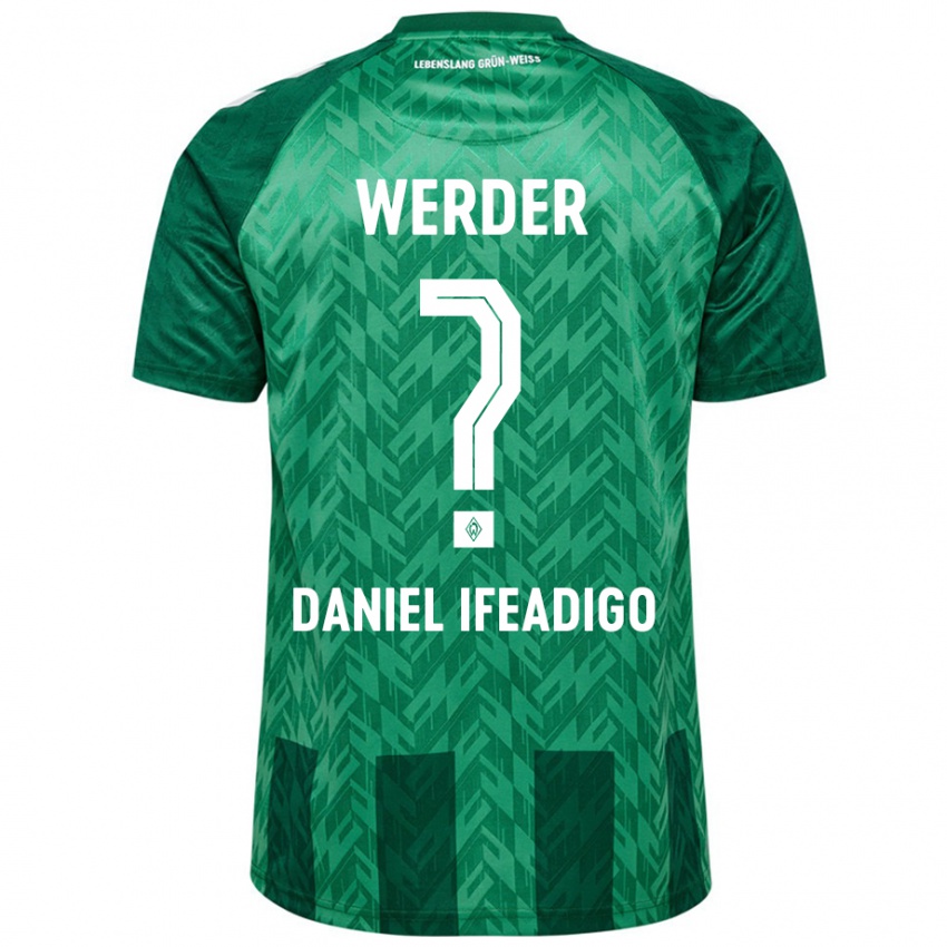 Niño Camiseta Kamsiyonna Daniel Ifeadigo #0 Verde 1ª Equipación 2024/25 La Camisa Argentina