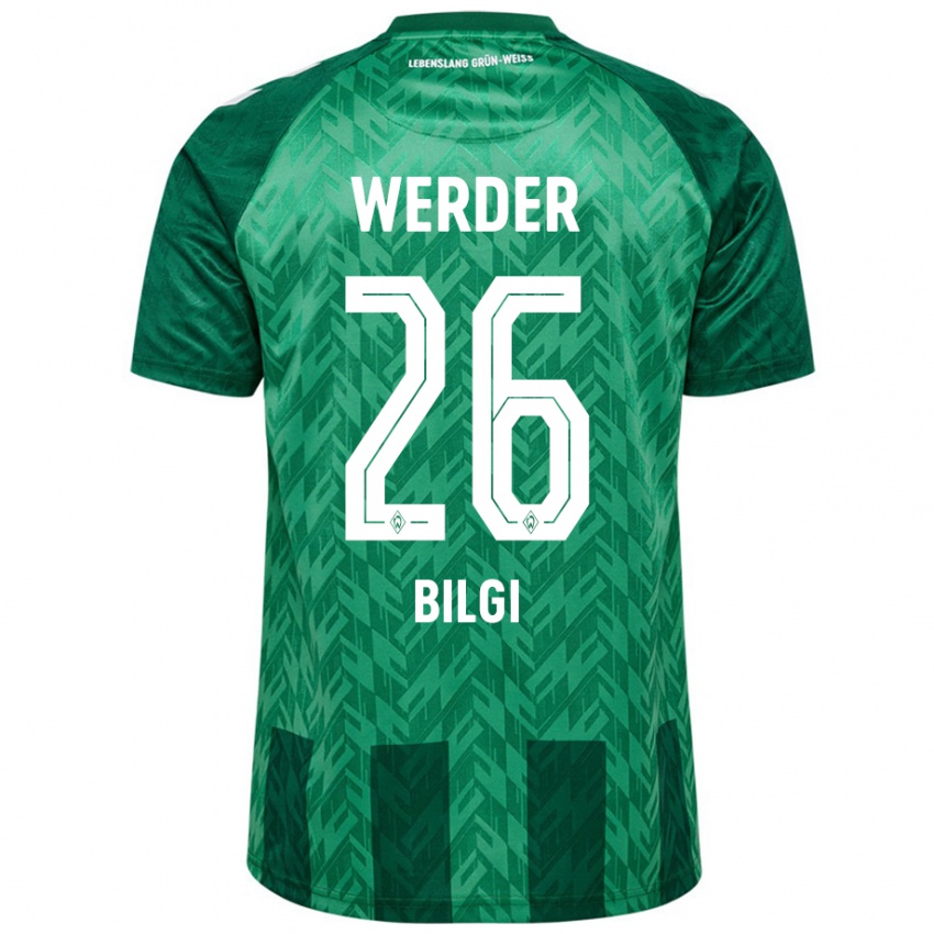 Niño Camiseta Süleyman Bilgi #26 Verde 1ª Equipación 2024/25 La Camisa Argentina