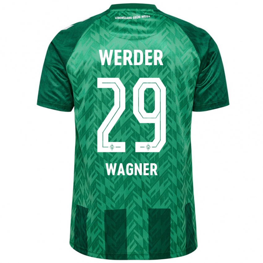 Niño Camiseta Paul Wagner #29 Verde 1ª Equipación 2024/25 La Camisa Argentina