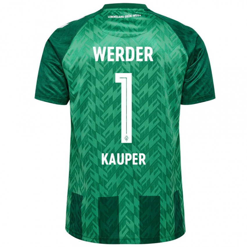 Niño Camiseta Ben Käuper #1 Verde 1ª Equipación 2024/25 La Camisa Argentina