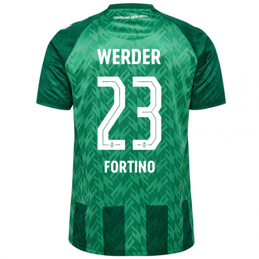 Niño Camiseta Pierro Miguel Fortino #23 Verde 1ª Equipación 2024/25 La Camisa Argentina