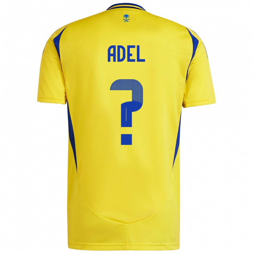 Niño Camiseta Aida Adel #0 Amarillo Azul 1ª Equipación 2024/25 La Camisa Argentina