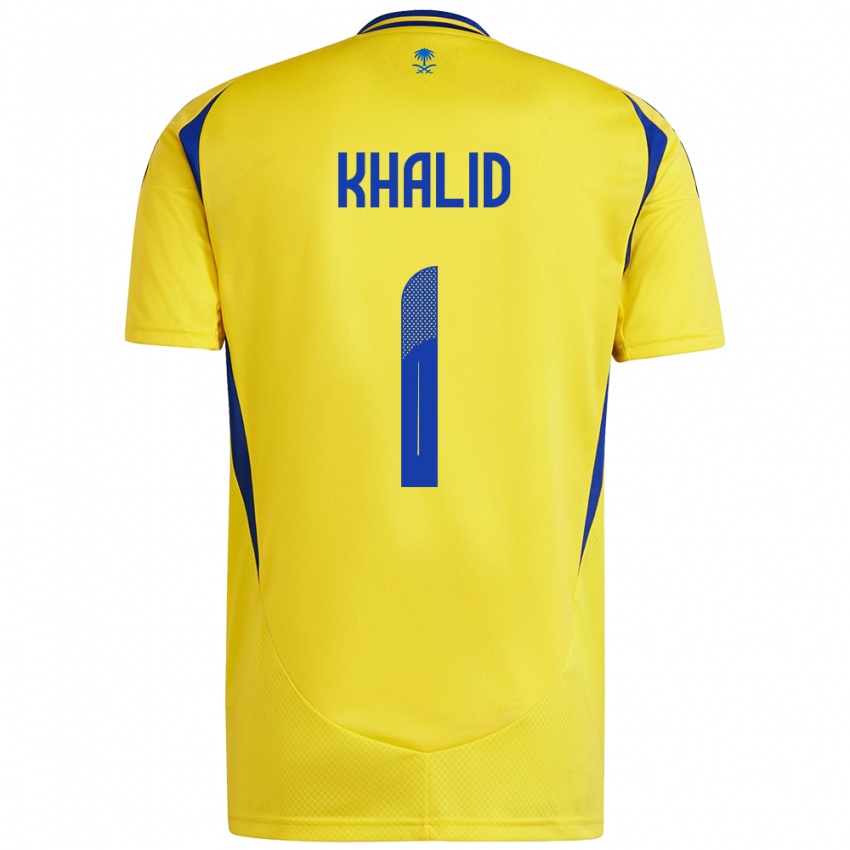 Niño Camiseta Sara Khalid #1 Amarillo Azul 1ª Equipación 2024/25 La Camisa Argentina