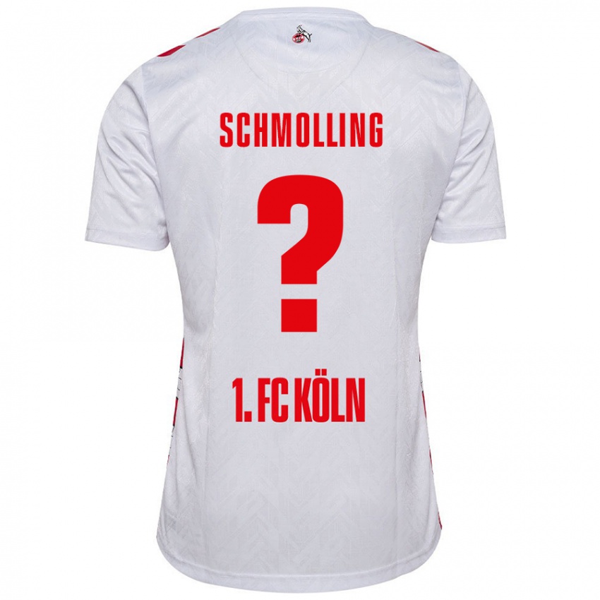 Niño Camiseta Viktor Schmolling #0 Blanco Rojo 1ª Equipación 2024/25 La Camisa Argentina