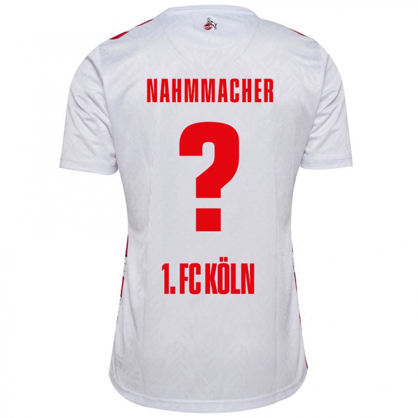 Niño Camiseta Emil Nahmmacher #0 Blanco Rojo 1ª Equipación 2024/25 La Camisa Argentina