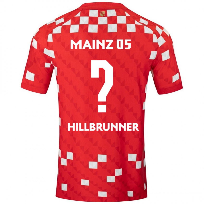 Niño Camiseta Fynn Hillbrunner #0 Blanco Rojo 1ª Equipación 2024/25 La Camisa Argentina