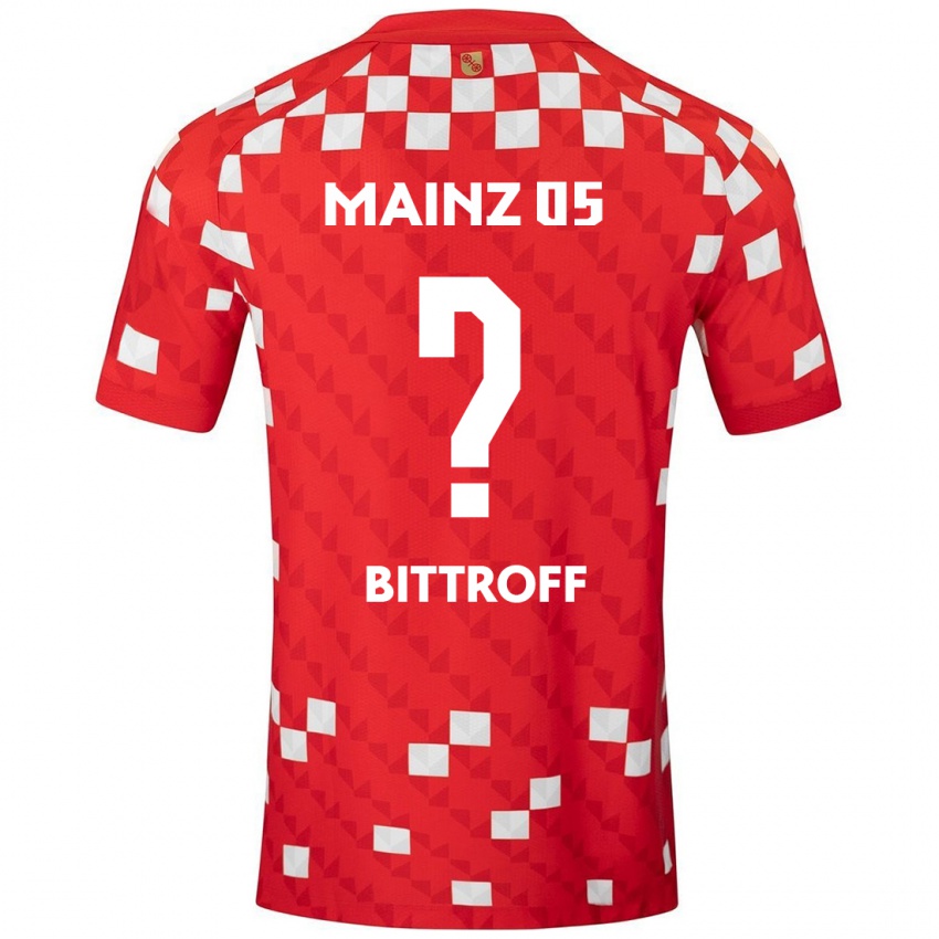 Niño Camiseta Maurice Bittroff #0 Blanco Rojo 1ª Equipación 2024/25 La Camisa Argentina