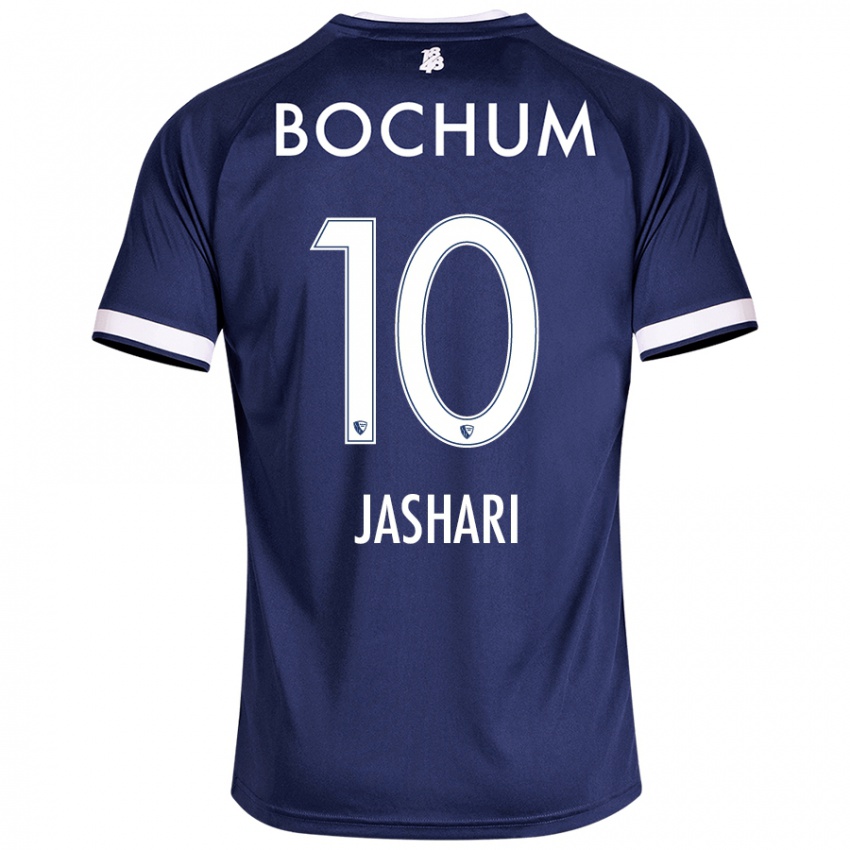 Niño Camiseta Lirim Jashari #10 Azul Oscuro 1ª Equipación 2024/25 La Camisa Argentina