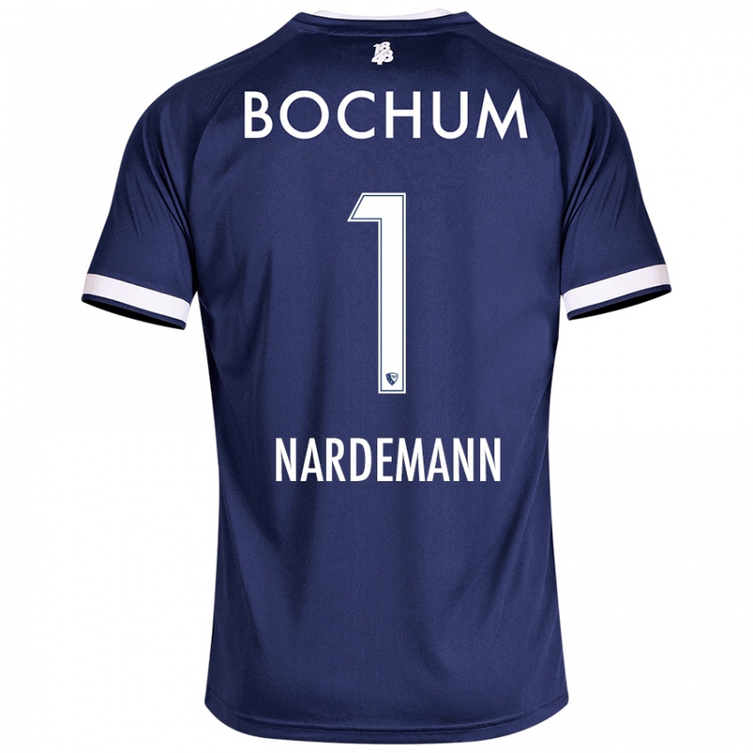 Niño Camiseta Kari Närdemann #1 Azul Oscuro 1ª Equipación 2024/25 La Camisa Argentina