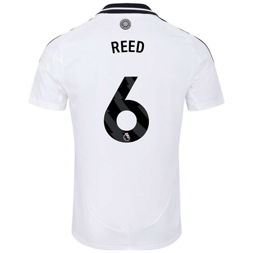 Niño Camiseta Harrison Reed #6 Blanco 1ª Equipación 2024/25 La Camisa Argentina