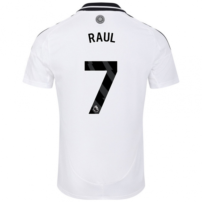 Niño Camiseta Raúl Jiménez #7 Blanco 1ª Equipación 2024/25 La Camisa Argentina