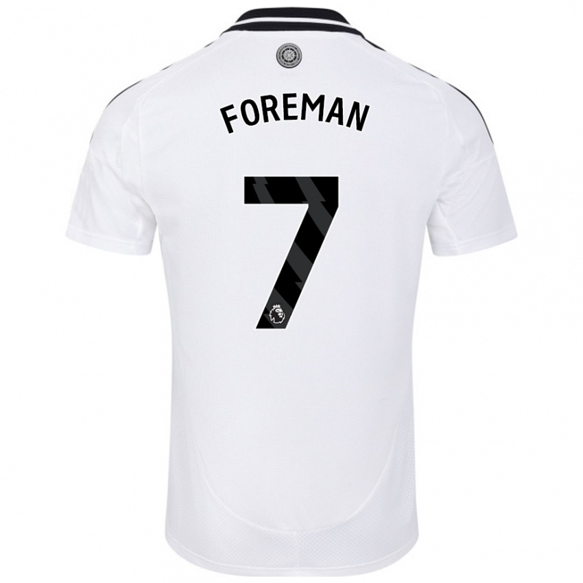 Niño Camiseta Tia Foreman #7 Blanco 1ª Equipación 2024/25 La Camisa Argentina