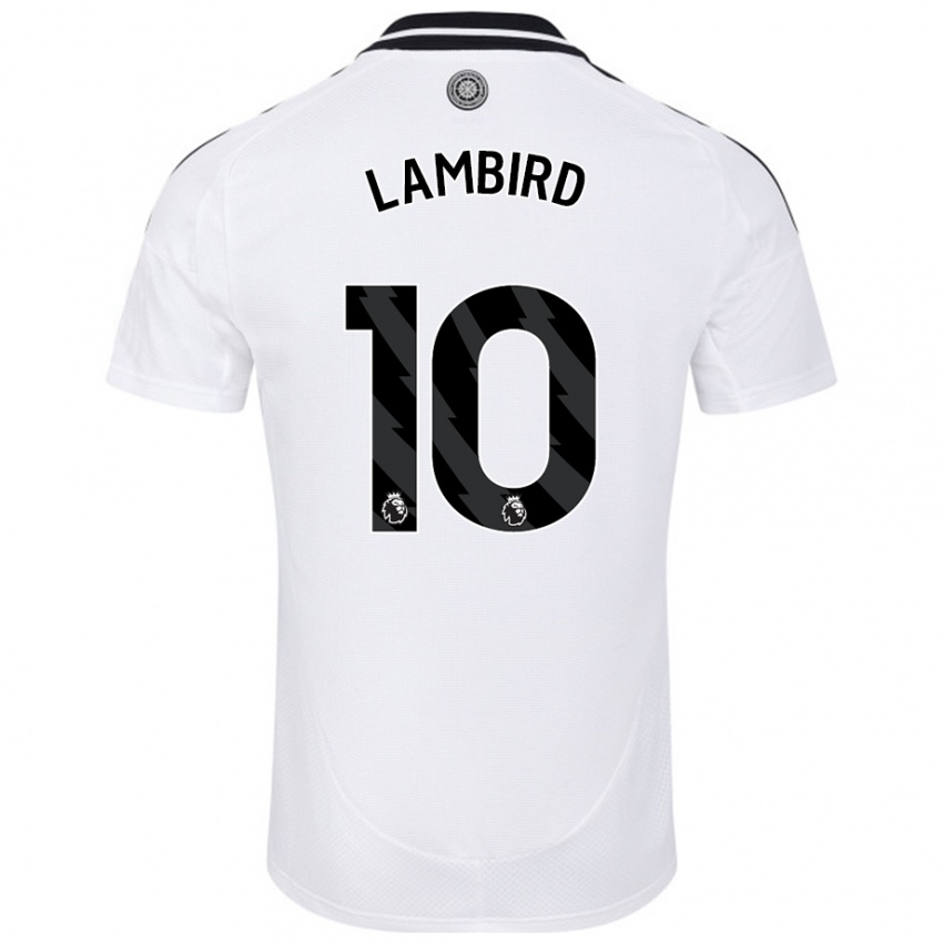 Niño Camiseta Lilly Lambird #10 Blanco 1ª Equipación 2024/25 La Camisa Argentina