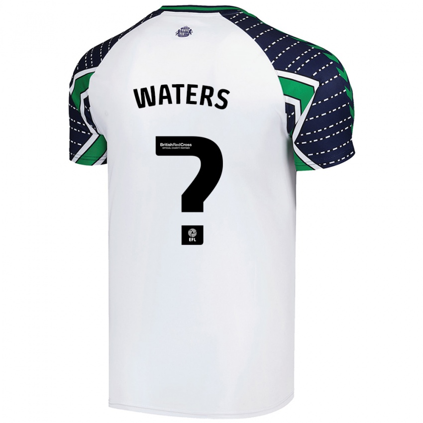 Niño Camiseta Jake Waters #0 Blanco 2ª Equipación 2024/25 La Camisa Argentina