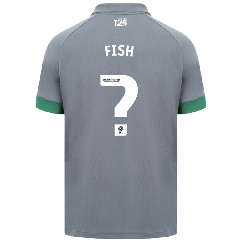 Niño Camiseta Will Fish #0 Gris Oscuro 2ª Equipación 2024/25 La Camisa Argentina