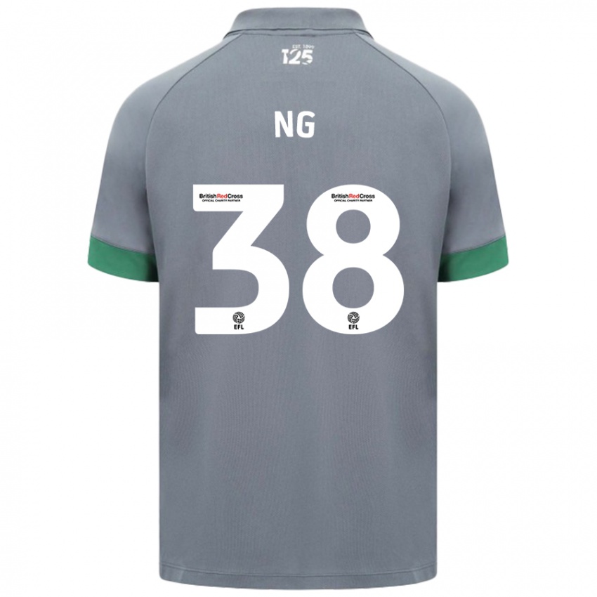 Niño Camiseta Perry Ng #38 Gris Oscuro 2ª Equipación 2024/25 La Camisa Argentina