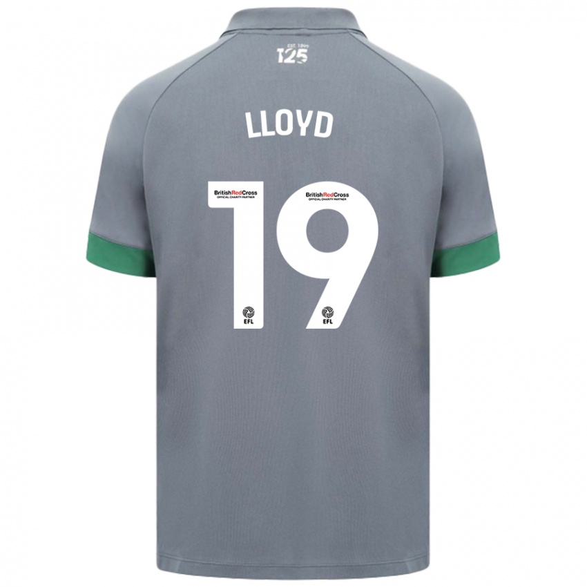 Niño Camiseta Madison Lloyd #19 Gris Oscuro 2ª Equipación 2024/25 La Camisa Argentina