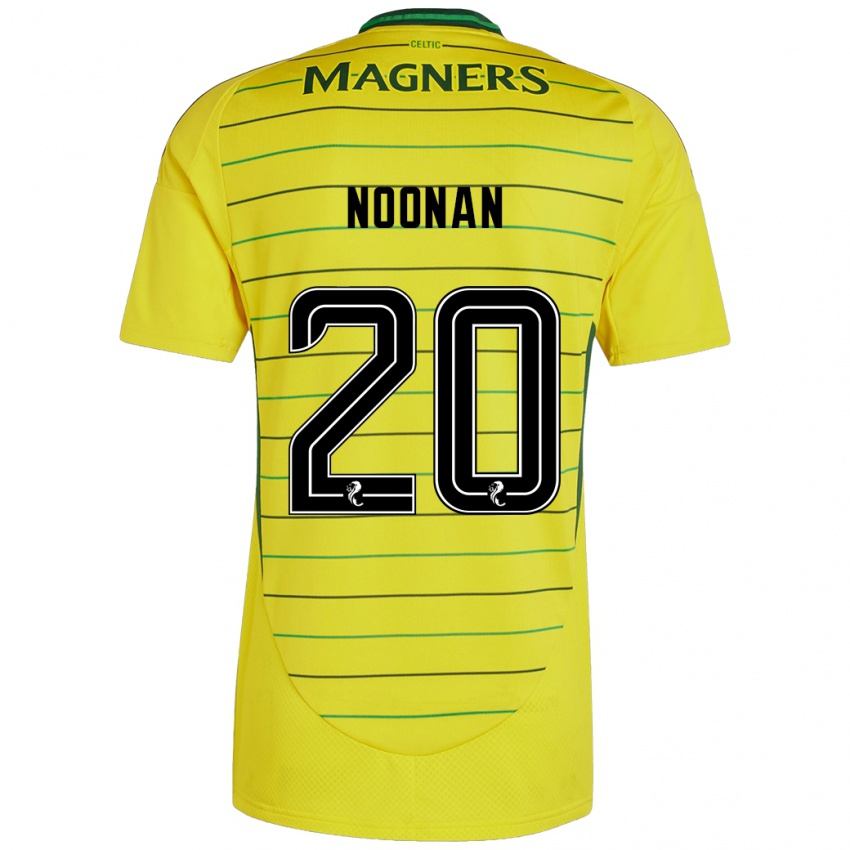 Niño Camiseta Saoirse Noonan #20 Amarillo 2ª Equipación 2024/25 La Camisa Argentina