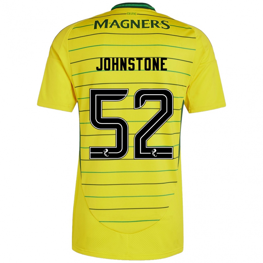 Niño Camiseta Rachael Johnstone #52 Amarillo 2ª Equipación 2024/25 La Camisa Argentina