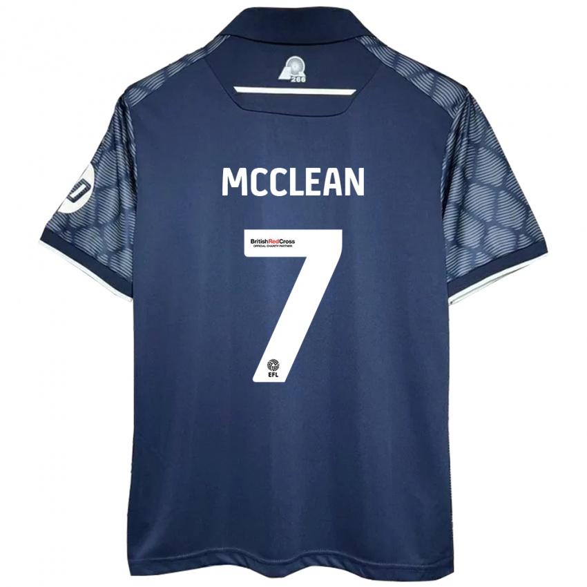 Niño Camiseta James Mcclean #7 Negro 2ª Equipación 2024/25 La Camisa Argentina