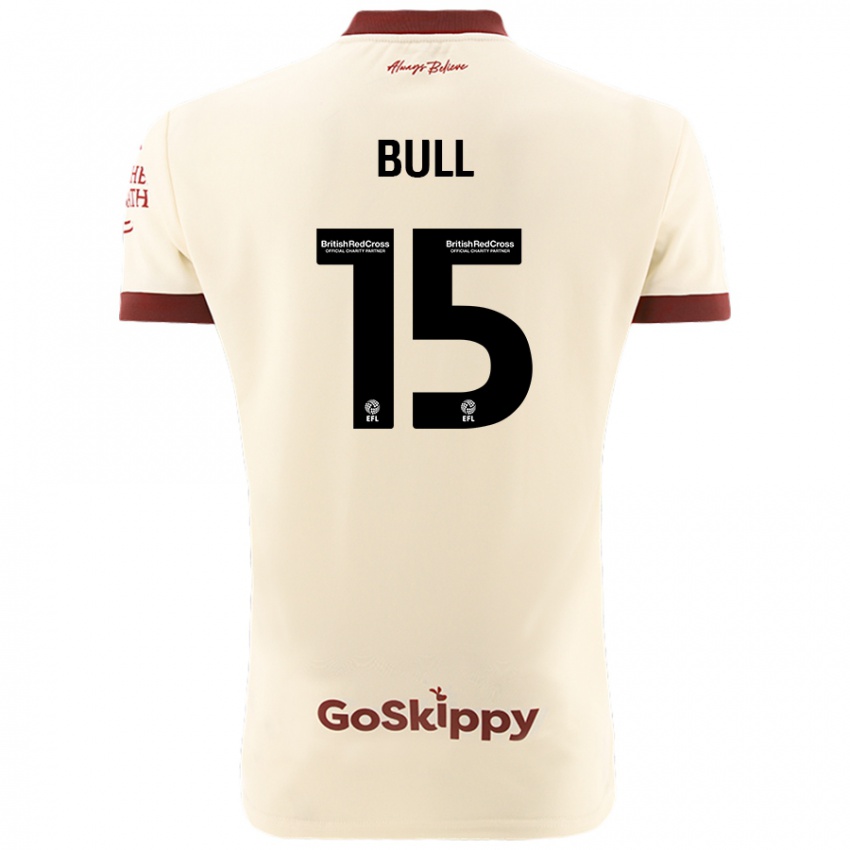 Niño Camiseta Jasmine Bull #15 Crema Blanco 2ª Equipación 2024/25 La Camisa Argentina