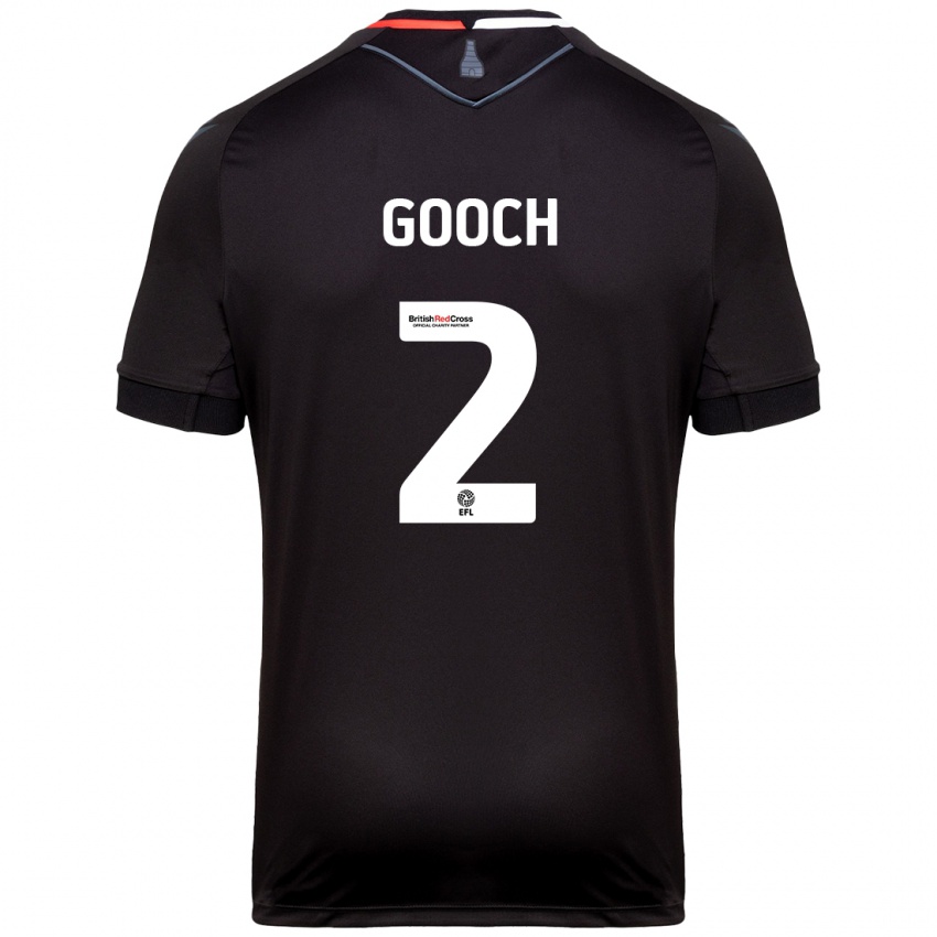 Niño Camiseta Lynden Gooch #2 Negro 2ª Equipación 2024/25 La Camisa Argentina