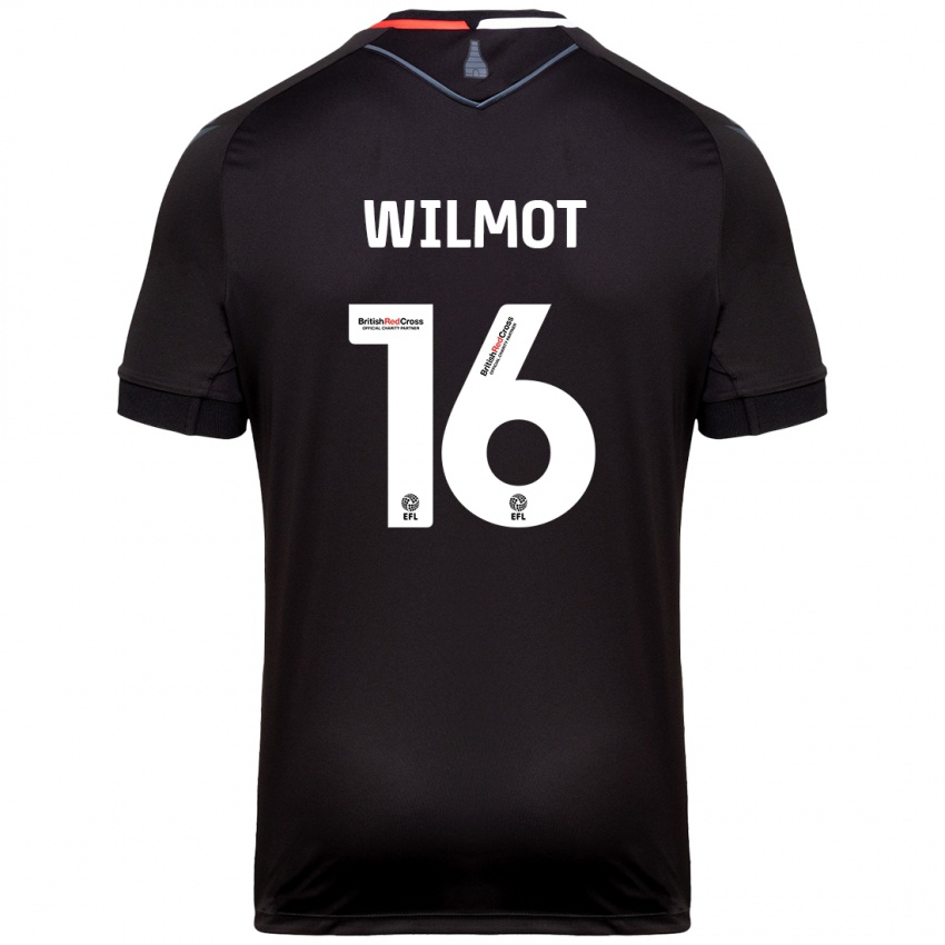 Niño Camiseta Ben Wilmot #16 Negro 2ª Equipación 2024/25 La Camisa Argentina