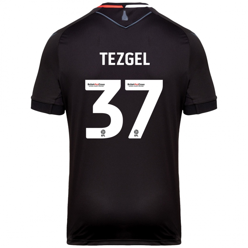 Niño Camiseta Emre Tezgel #37 Negro 2ª Equipación 2024/25 La Camisa Argentina