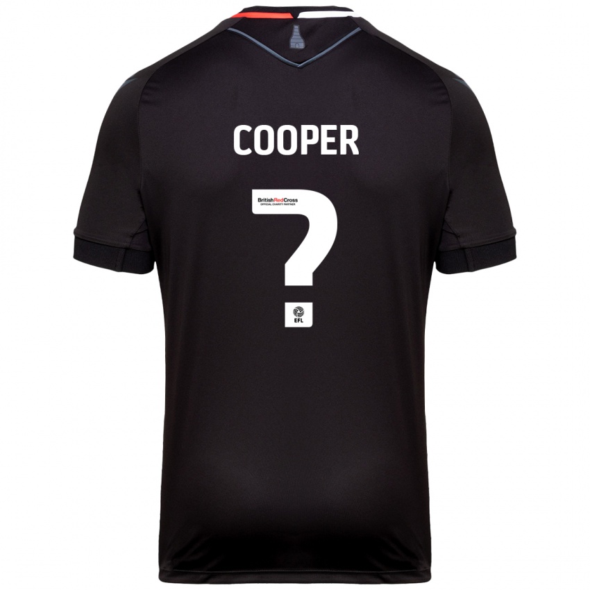 Niño Camiseta Noah Cooper #0 Negro 2ª Equipación 2024/25 La Camisa Argentina