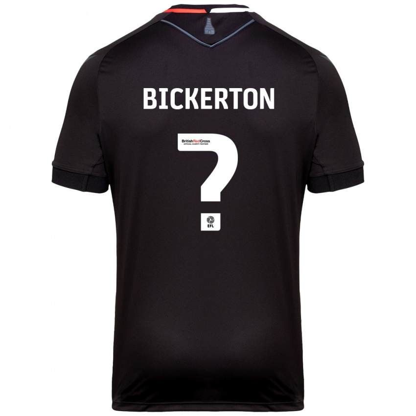 Niño Camiseta Josh Bickerton #0 Negro 2ª Equipación 2024/25 La Camisa Argentina