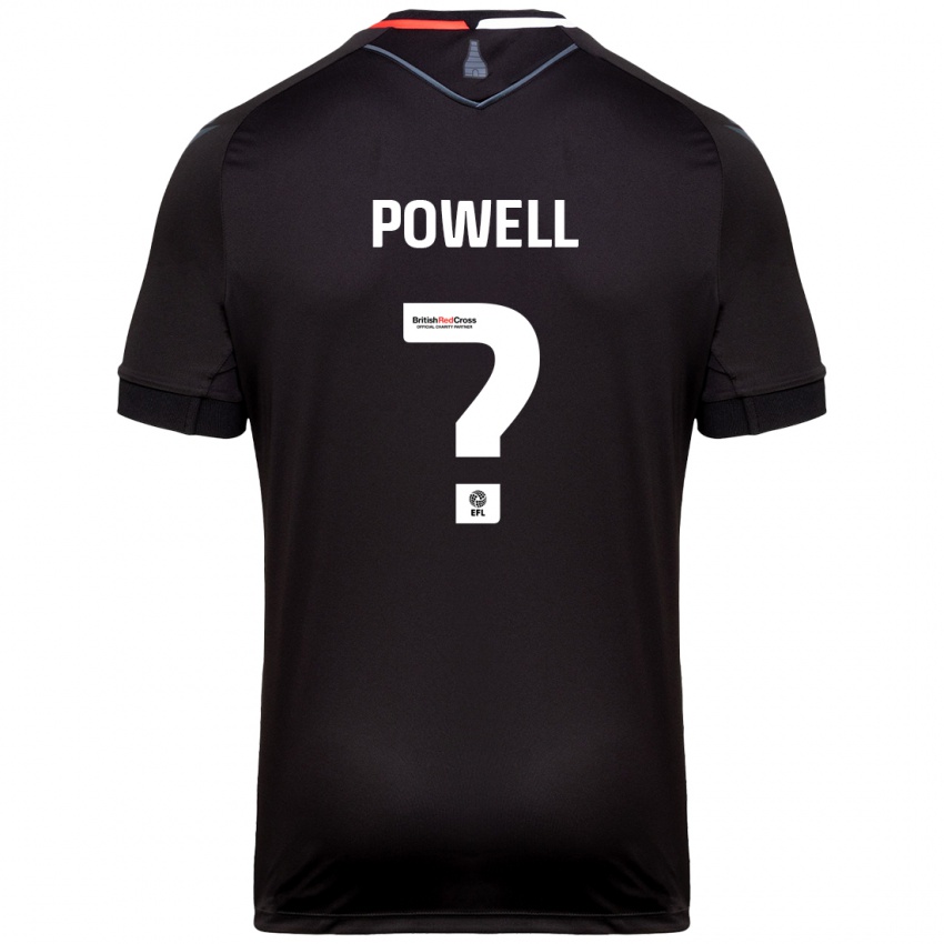 Niño Camiseta Owen Powell #0 Negro 2ª Equipación 2024/25 La Camisa Argentina