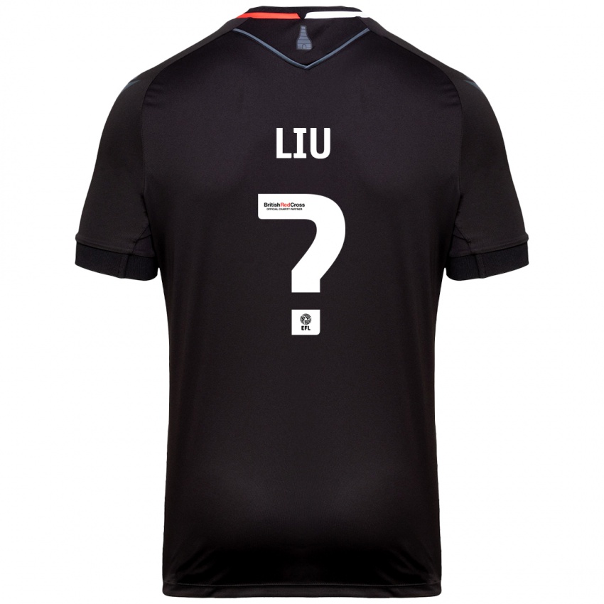 Niño Camiseta Ryan Liu #0 Negro 2ª Equipación 2024/25 La Camisa Argentina