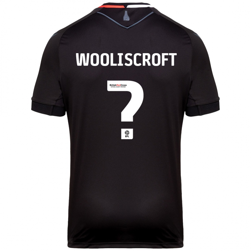 Niño Camiseta Morgan Wooliscroft #0 Negro 2ª Equipación 2024/25 La Camisa Argentina