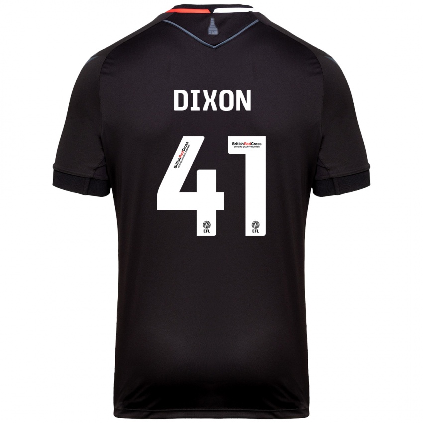 Niño Camiseta Jaden Dixon #41 Negro 2ª Equipación 2024/25 La Camisa Argentina