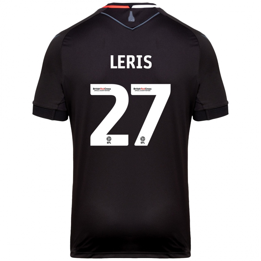 Niño Camiseta Mehdi Léris #27 Negro 2ª Equipación 2024/25 La Camisa Argentina