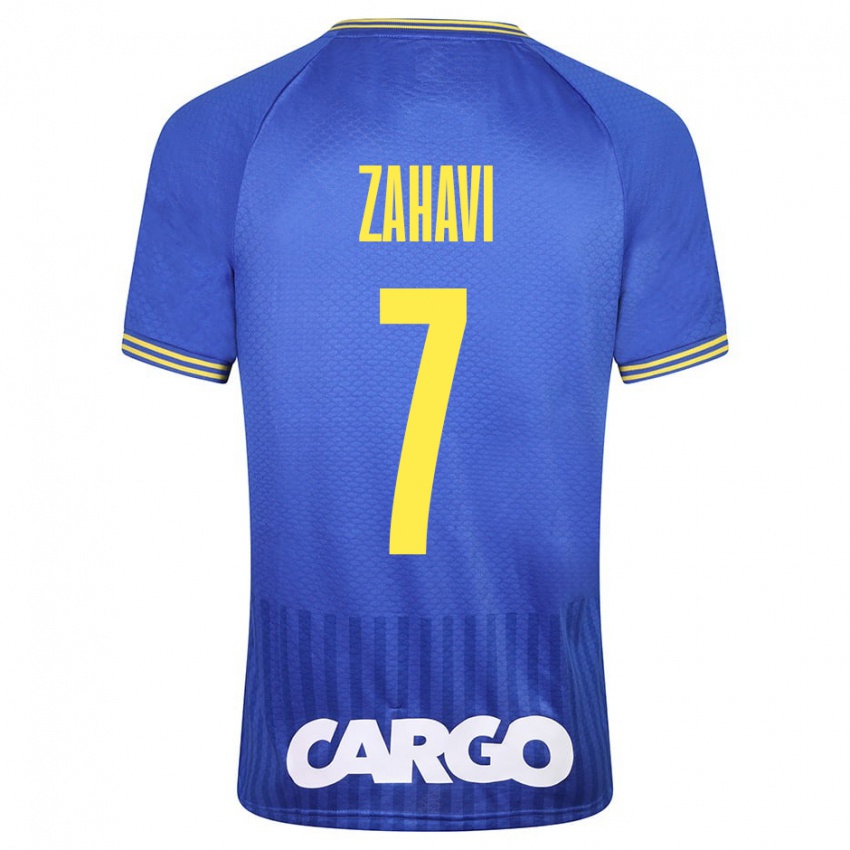 Niño Camiseta Eran Zahavi #7 Blanco 2ª Equipación 2024/25 La Camisa Argentina