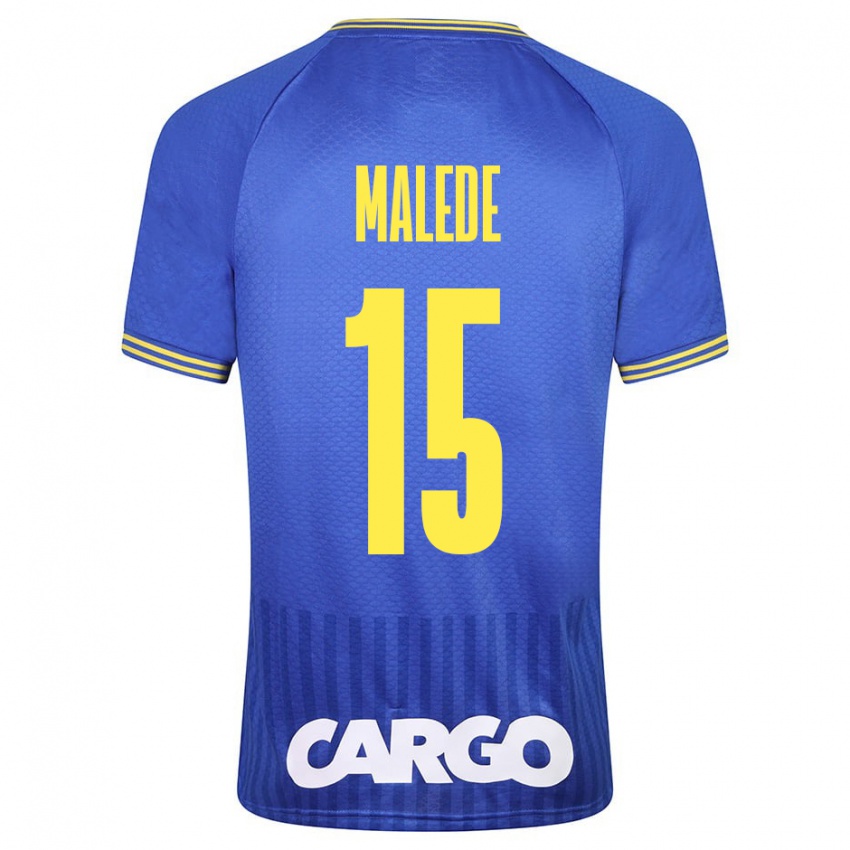 Niño Camiseta Yonas Malede #15 Blanco 2ª Equipación 2024/25 La Camisa Argentina