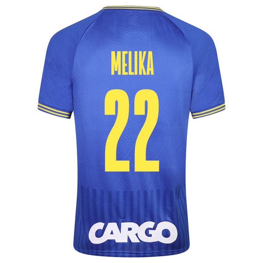 Niño Camiseta Ofek Melika #22 Blanco 2ª Equipación 2024/25 La Camisa Argentina