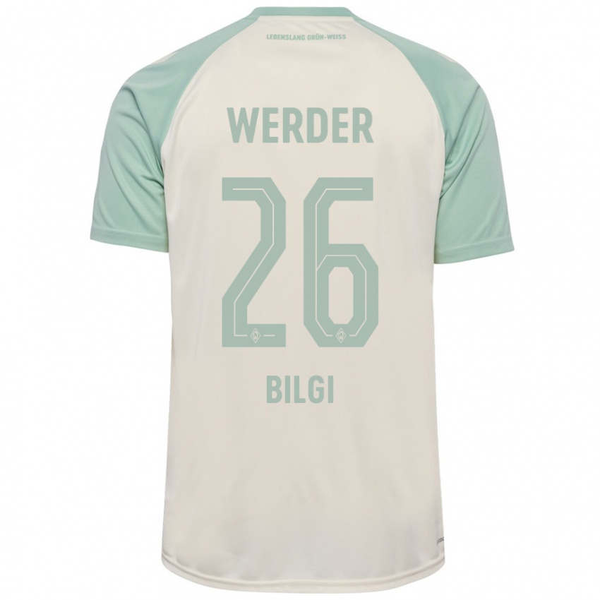 Niño Camiseta Süleyman Bilgi #26 Blanquecino Verde Claro 2ª Equipación 2024/25 La Camisa Argentina