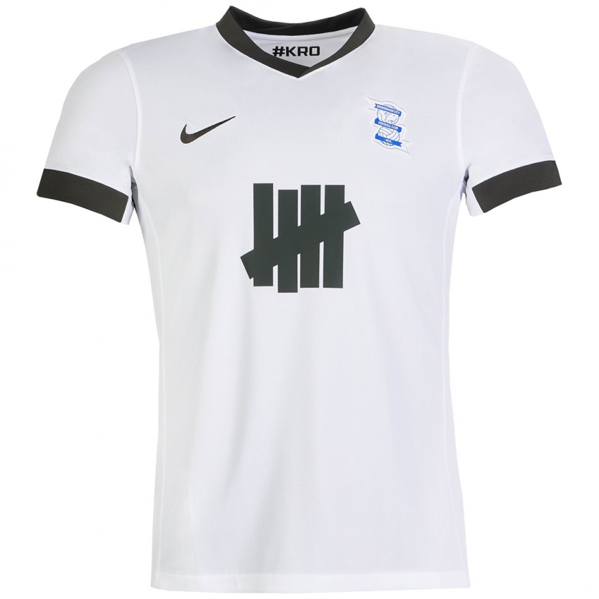 Niño Camiseta Juninho Bacuna #0 Blanco Negro 2ª Equipación 2024/25 La Camisa Argentina