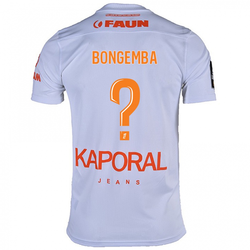 Niño Camiseta Edvin Bongemba #0 Blanco 2ª Equipación 2024/25 La Camisa Argentina