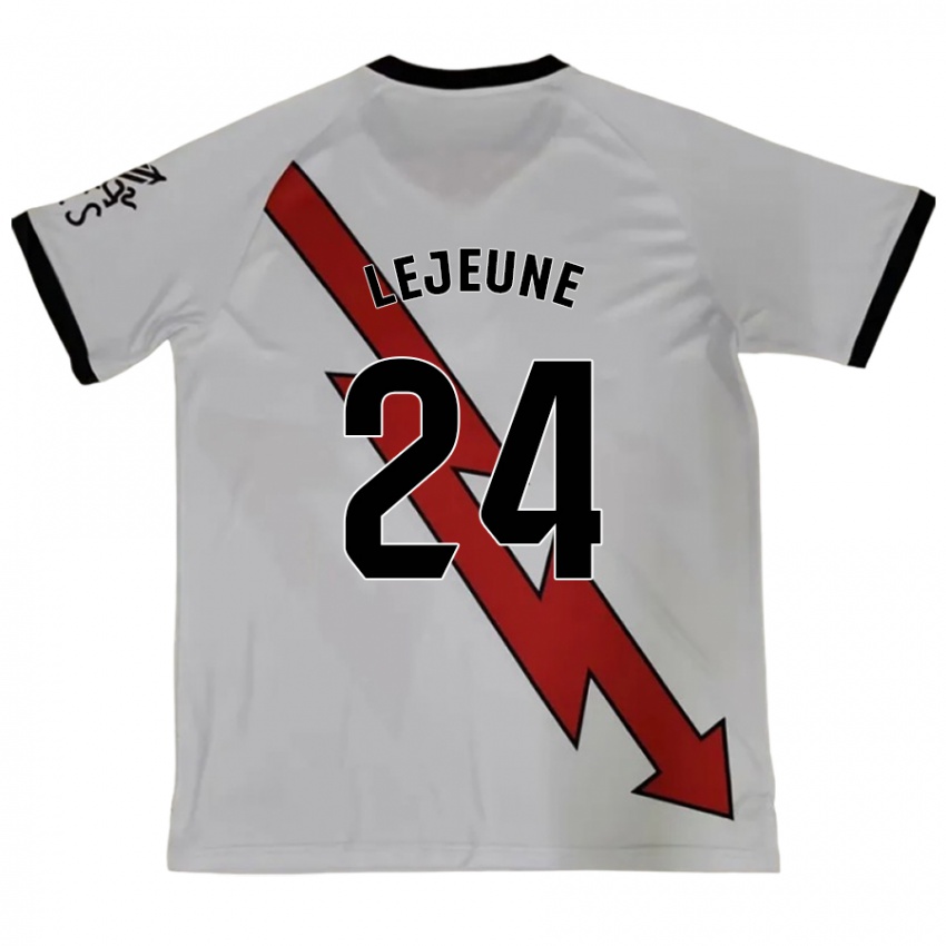 Niño Camiseta Florian Lejeune #24 Rojo 2ª Equipación 2024/25 La Camisa Argentina