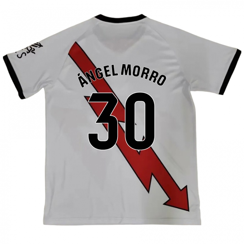 Niño Camiseta Miguel Ángel Morro #30 Rojo 2ª Equipación 2024/25 La Camisa Argentina